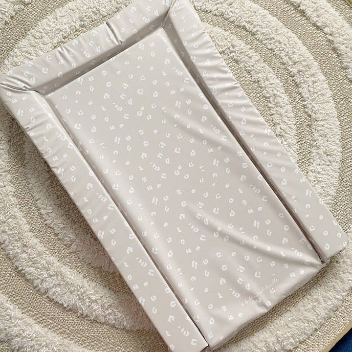 Bobbin and Bumble - Baby Changing Mats – wholesale Changing mat/pad – Baby – Baby Changing Mat | Speckled Sand Animal Print | Handmade UK5