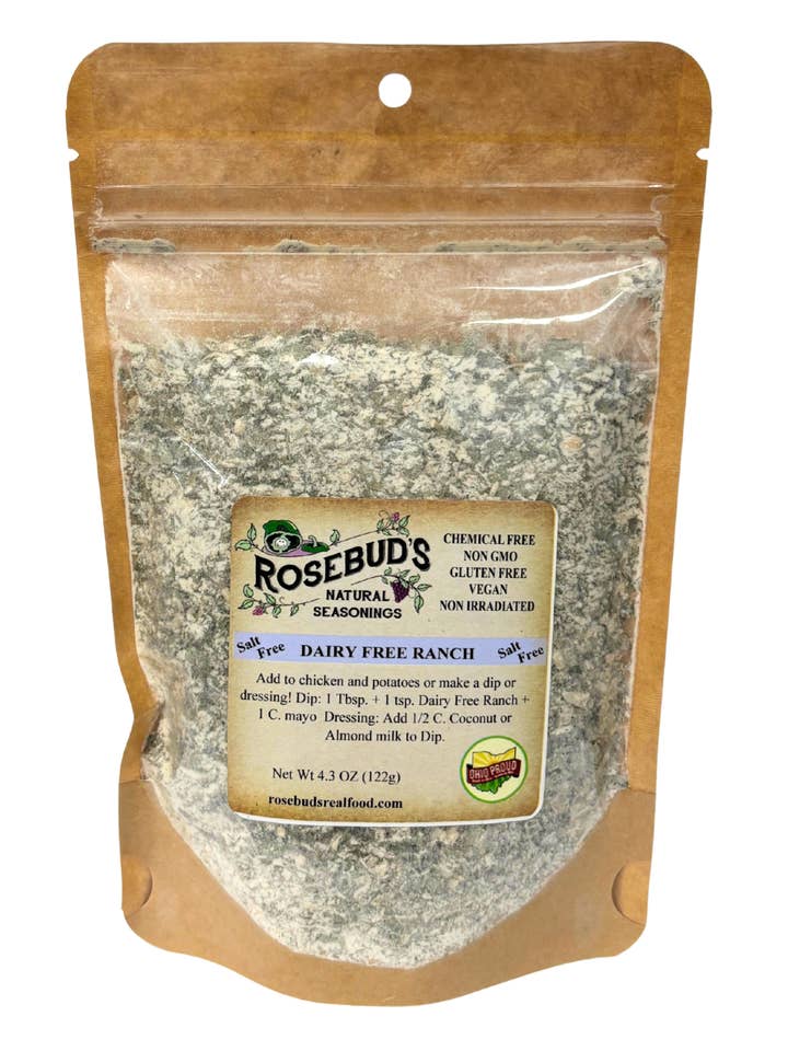 SALT FREE - DAIRY FREE RANCH for wholesale by Rosebud’s Real Food