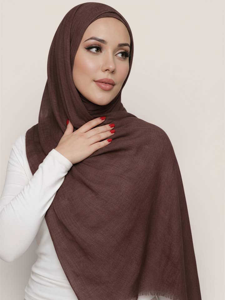 Cotton Modal Hijab - 49 Colors for wholesale by Queen of Hijab (USA Duty Paid)