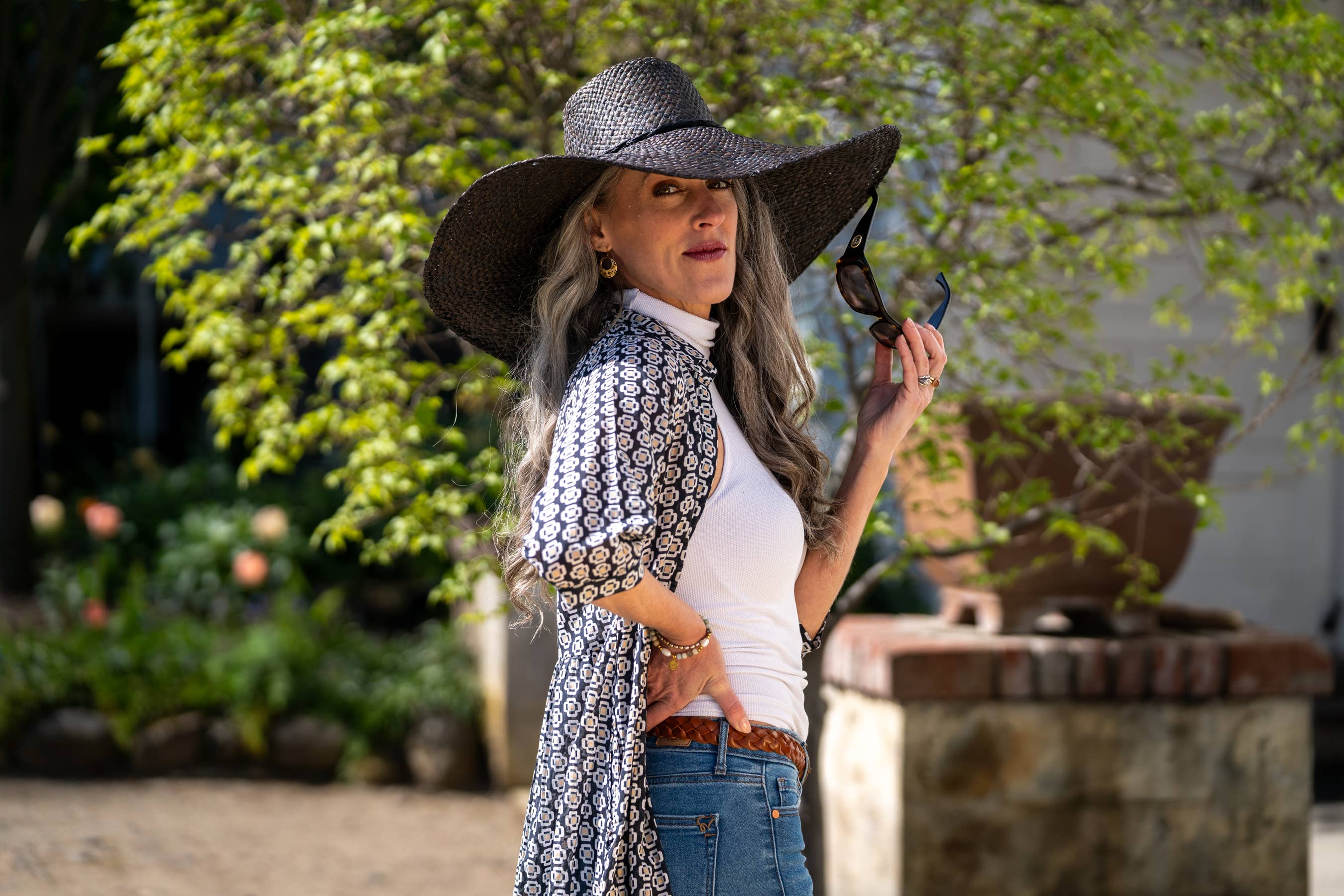 Shebobo - Wholesale Straw Hat - Women's - Natasha 7" Wide Brim Woven Straw Sun Hats11