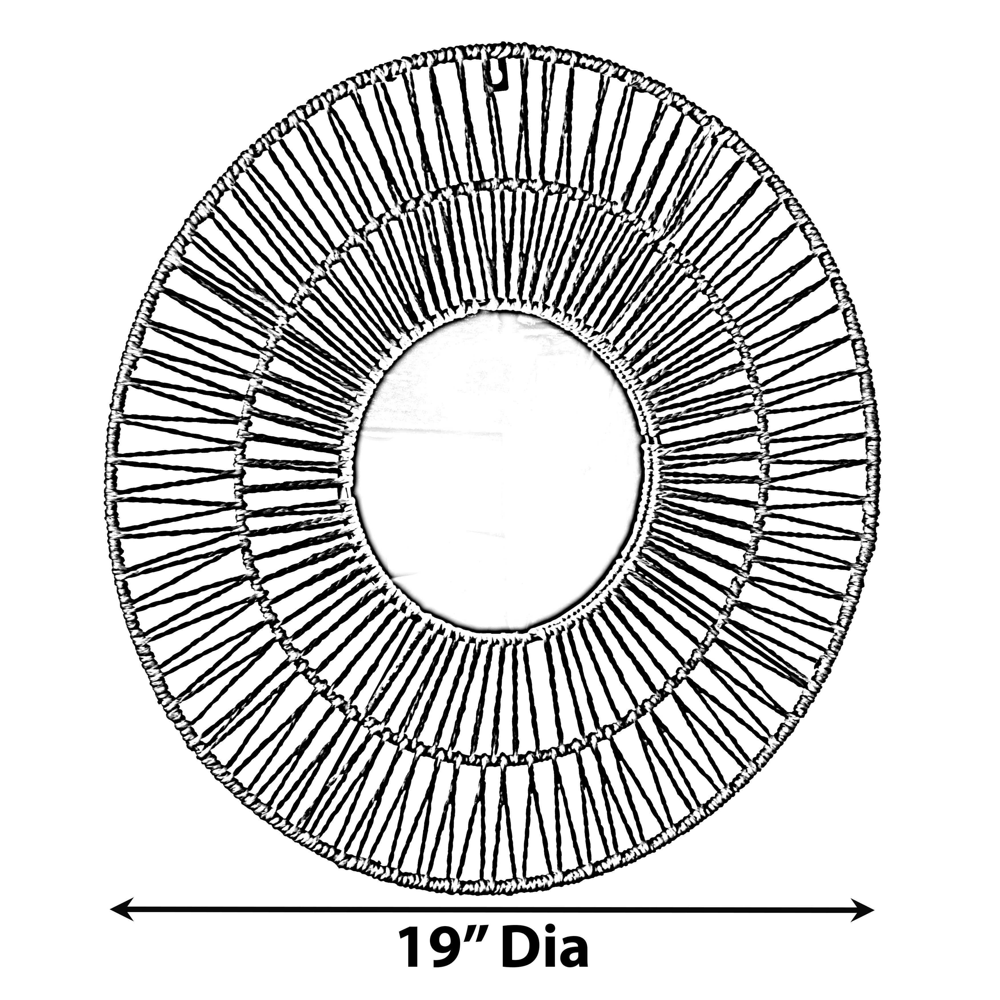 Quickway Imports - Wholesale Wall Mirror - Modern Decorative Round Hanging Wall Mirror5