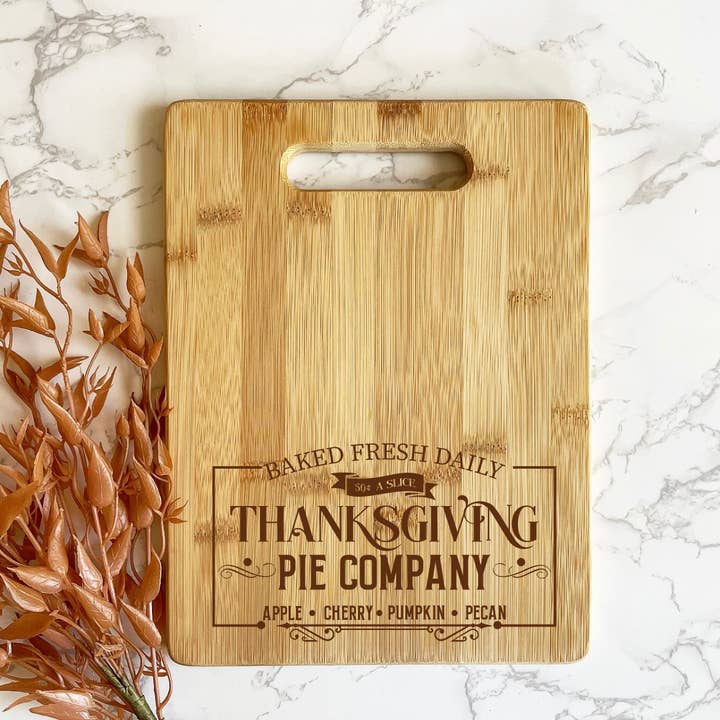 Schneidebrett - Thanksgiving Pie Company für den Großhandel von Ginger Squared