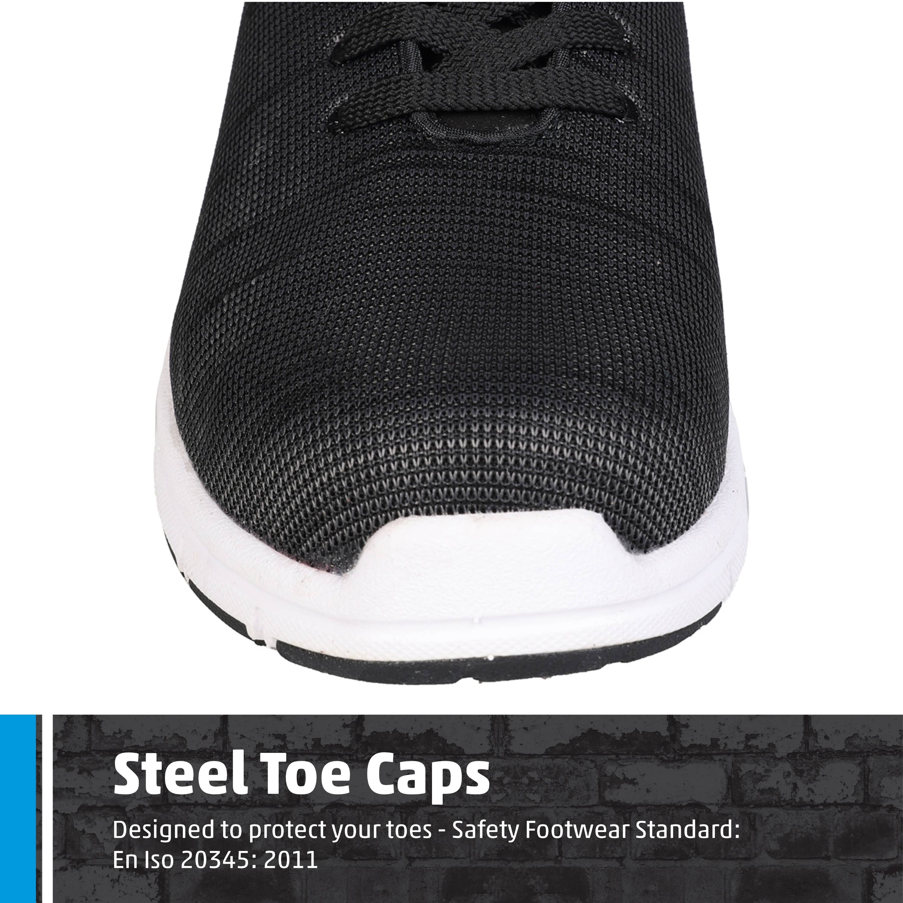 TuffStuff Workwear – wholesale Athletic trainers – Men′s – Fort Elite Safety Trainers with Steel Toe Caps, Lightweight3