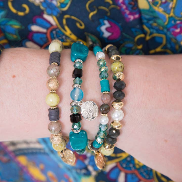 K-Stax Assortment Bracelets - 32 Pieces for wholesale by Kaleidoscope Accessories