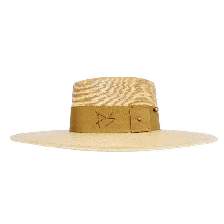 PETRA SAVAGE - Wholesale Straw Hat - Women's - ESTRID Women's Gambler Straw Hat