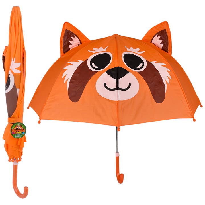 The Toy Network - Wholesale Umbrella - Kids - (T) 28" RED PANDA UMBRELLA2