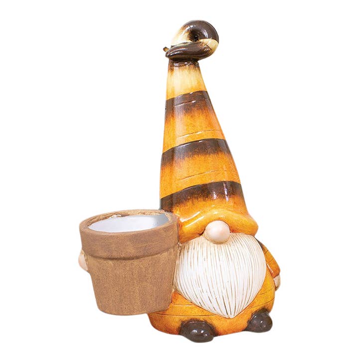 Porzellan Honigbienen-Gnom mit Korb für den Großhandel von WT Collection