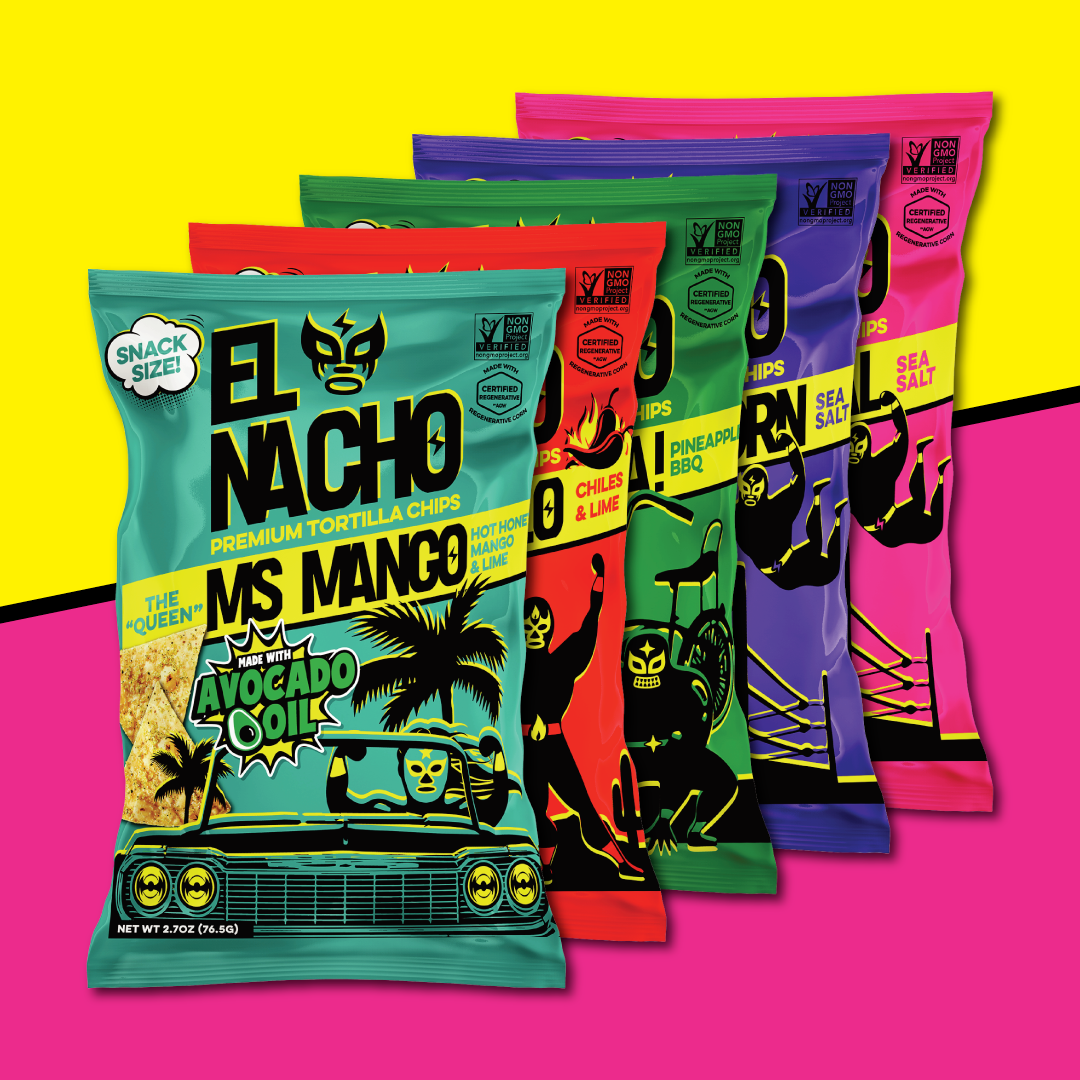 EL NACHO - Wholesale Chips - Variety Pack, 100% Avocado Oil, Gluten Free1
