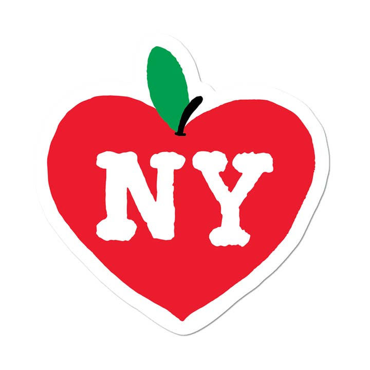 Apply Stickers – wholesale Sticker – Big Apple Heart by Apply - Die-Cut Sticker (Valentines)