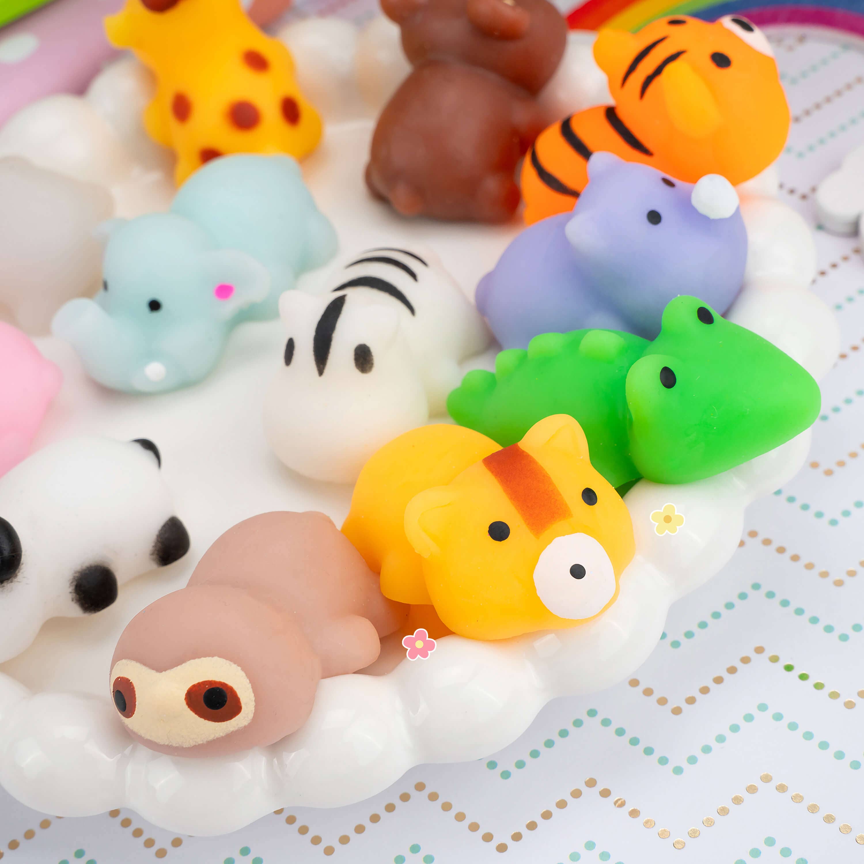 Kawaii Slime Company - Wholesale Squishy Toy - Kids & Baby - Zoo Animals Mochi Squishy (100pcs/case)6
