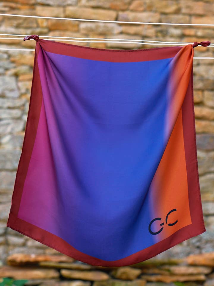 Simone zijden sjaal voor wholesale door Gina Cusachs