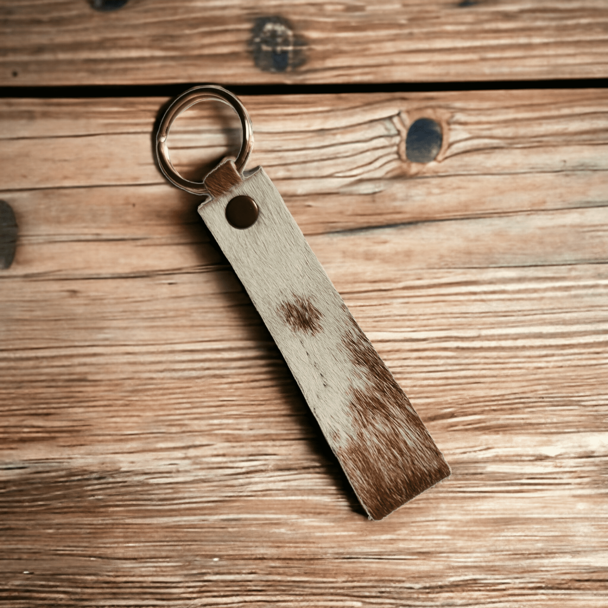 Ranch Junkie - Wholesale Keychain - Unisex - Cowhide Leather Key Chain1