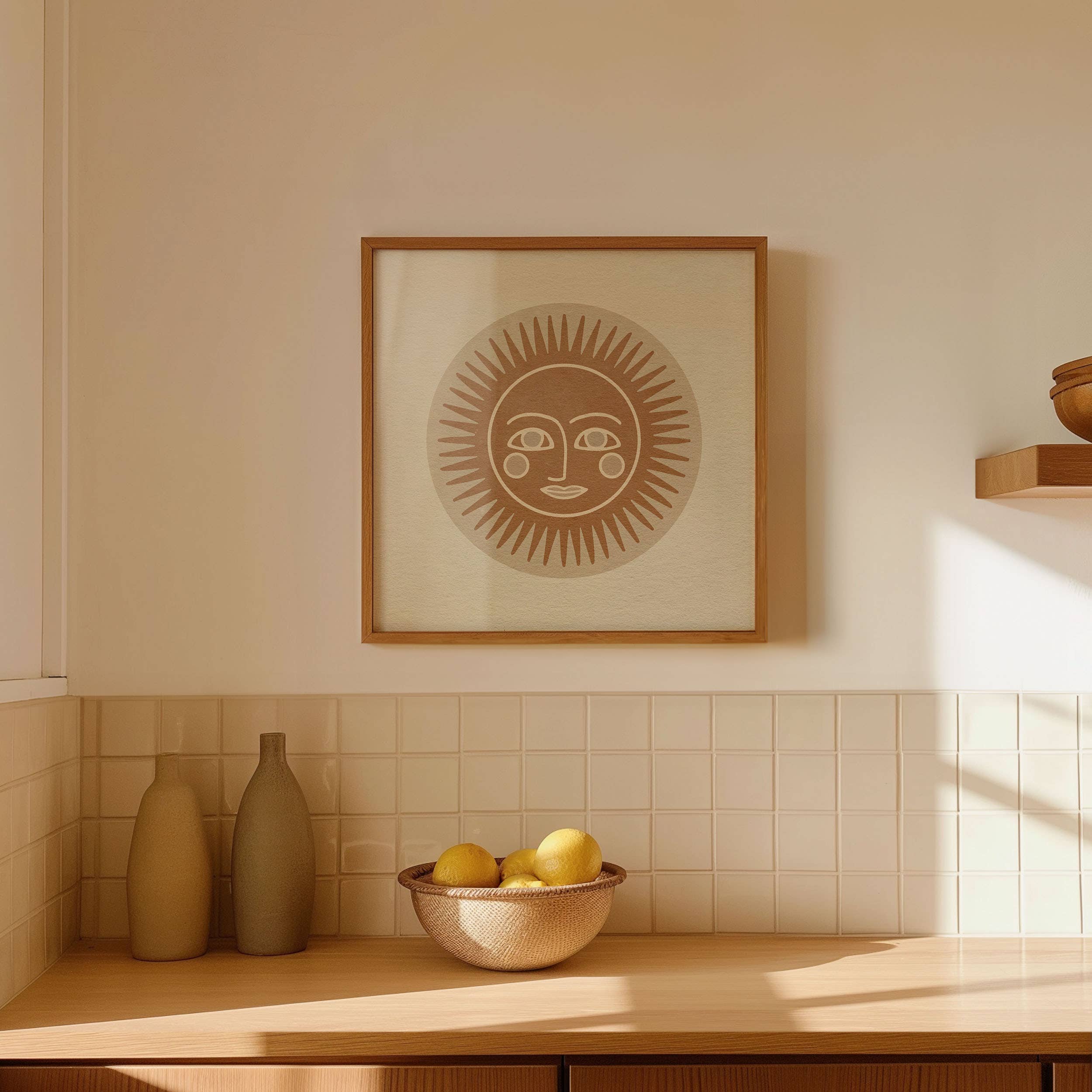 Mid Tide Design - Vente Affiche d'art - Doux Soleil 1 | Impression d'art romantique1