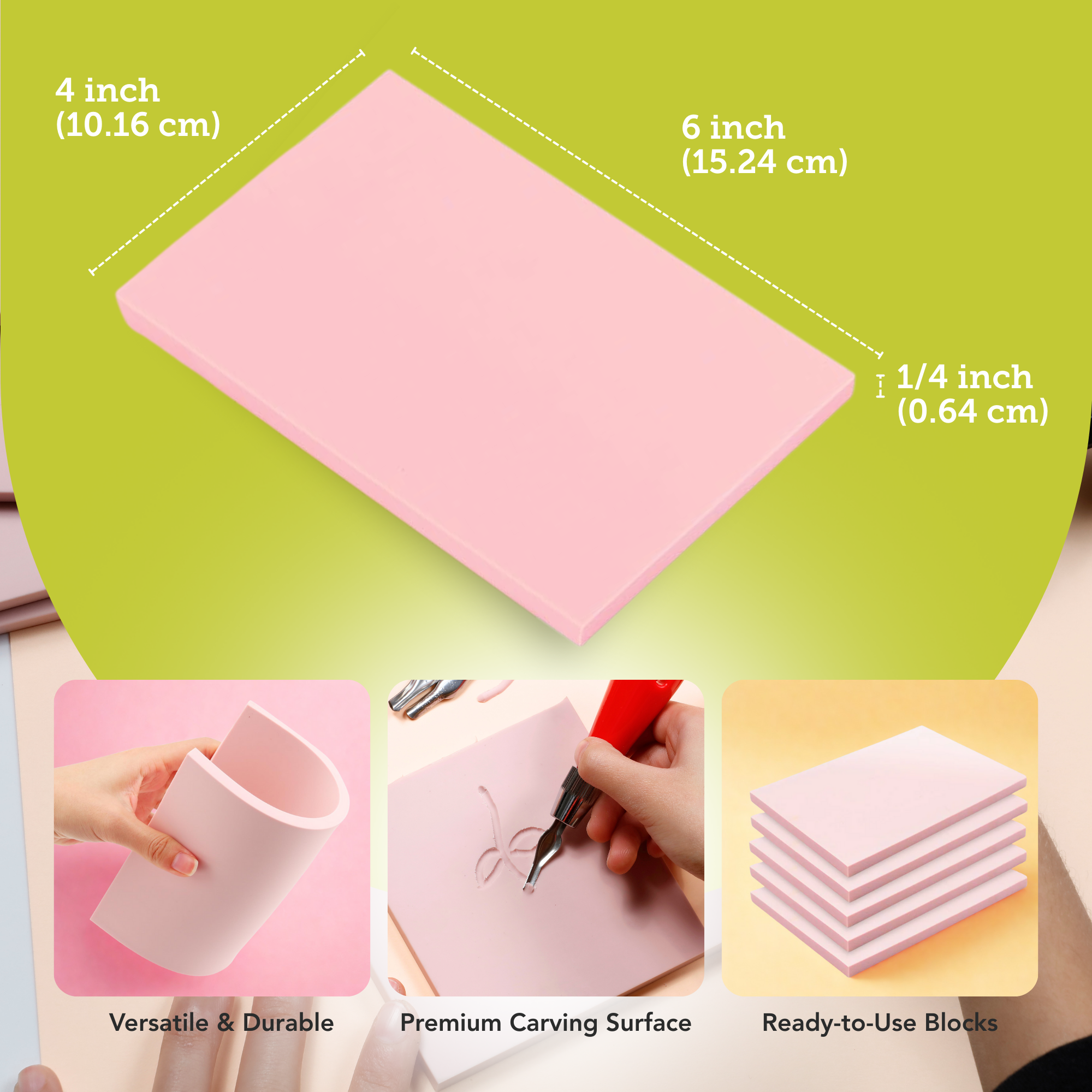 Incraftables - Wholesale DIY Craft Kit - Kids - Incraftables Linocut Block Printing Kit2