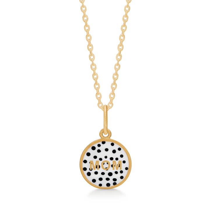 MOM necklace dot for wholesale by Lisberg Jewellery