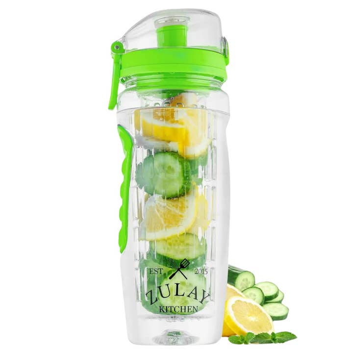 Zulay Kitchen – wholesale Water bottle – 34oz Fruit Infuser Water Bottle