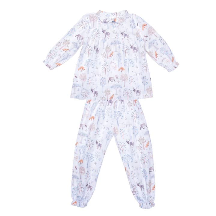 Fox In A Box - Wholesale Sleepwear Set - Kids - Woodland Snow Forest Pyjama Set1