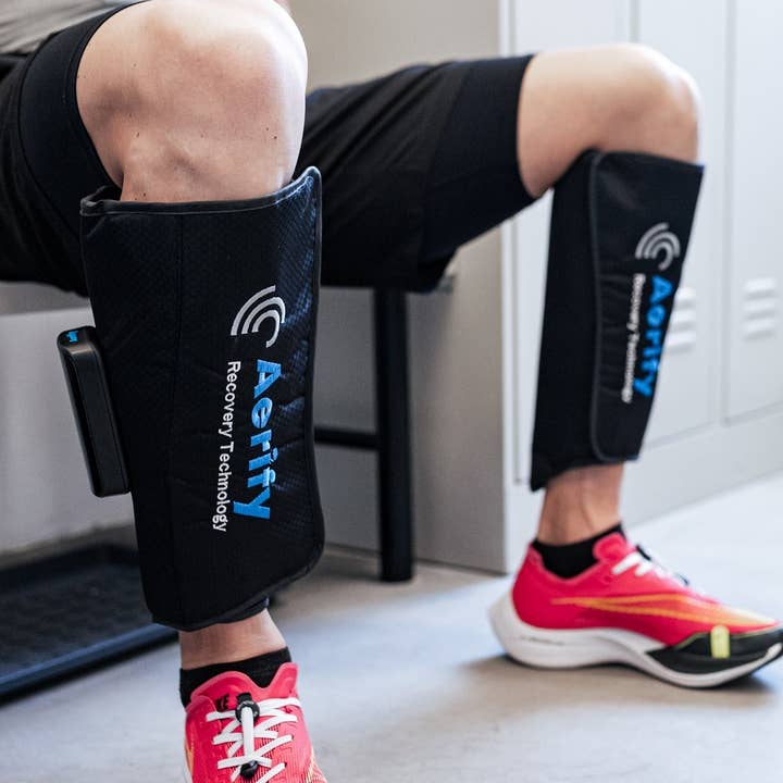 Air Compression Calf Sleeves – Heat & Massage by Aerify | Wireless Recovery for wholesale by Endurance Lab