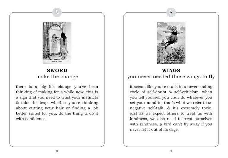 Cardshouse – Cartas de tarô por atacado – Baralho de Cartas Oráculo Believe In Your Own Magic por Andrews Mcmeel9