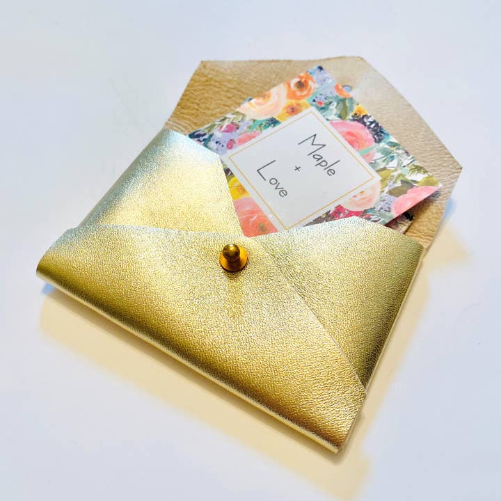 Maple + Love - Wholesale Wallet - Women's - Mini Leather Envelope Wallet4