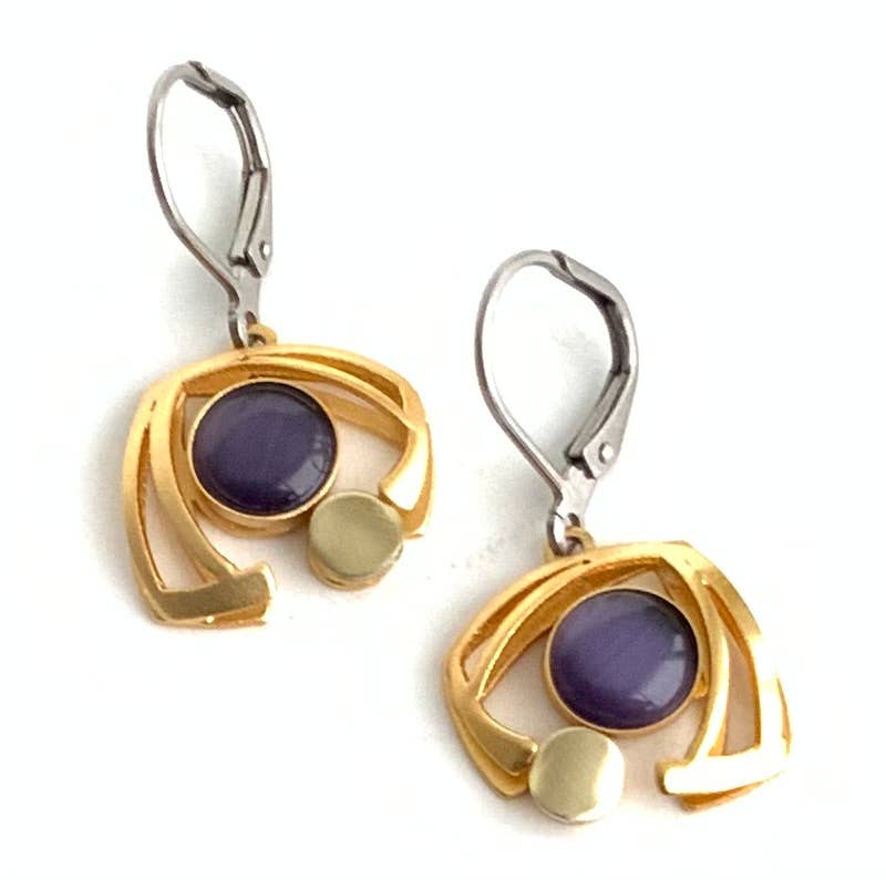 Christophe Poly / Crono Design – Engroshandel Smykkesæt – ØRERINGE Forpakning (DX8.1) - 12x LeverBack Øreringe & Gratis Displays23