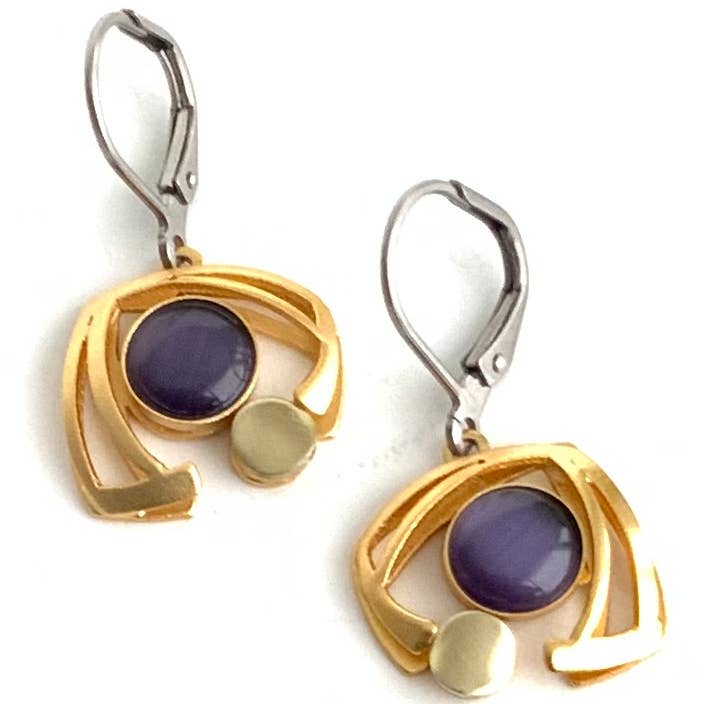 Christophe Poly / Crono Design - Wholesale Jewelry Set - EARRINGS Prepack (DX8.1) - 12x LeverBack Ears & FreeDisplays23