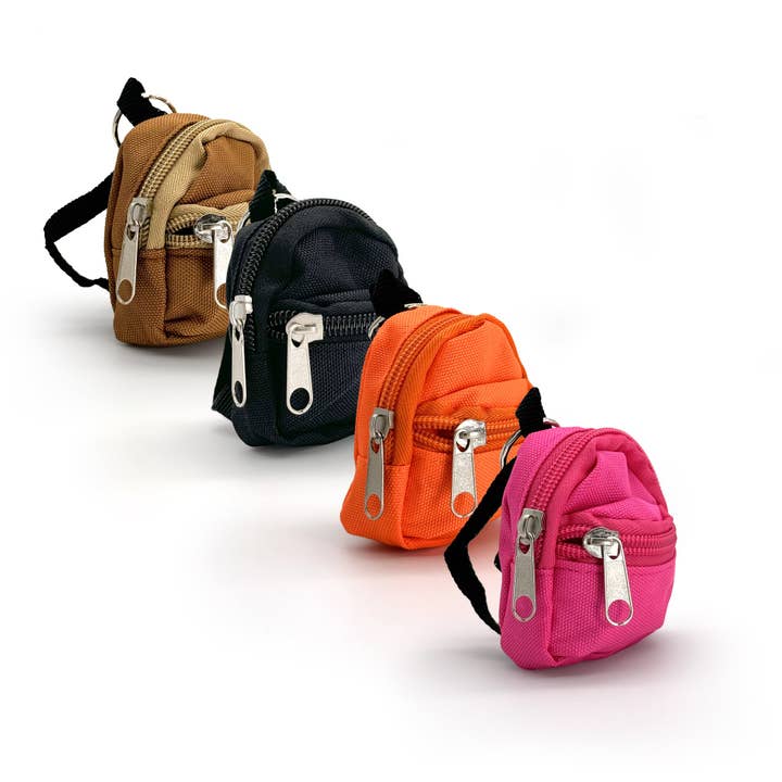 Mini Backpack Coin Purse Bag Charm Keychain - Retro style and other Purchase Wholesale mini backpack. Free Returns & Net 60 Terms on Faire trending on Faire.