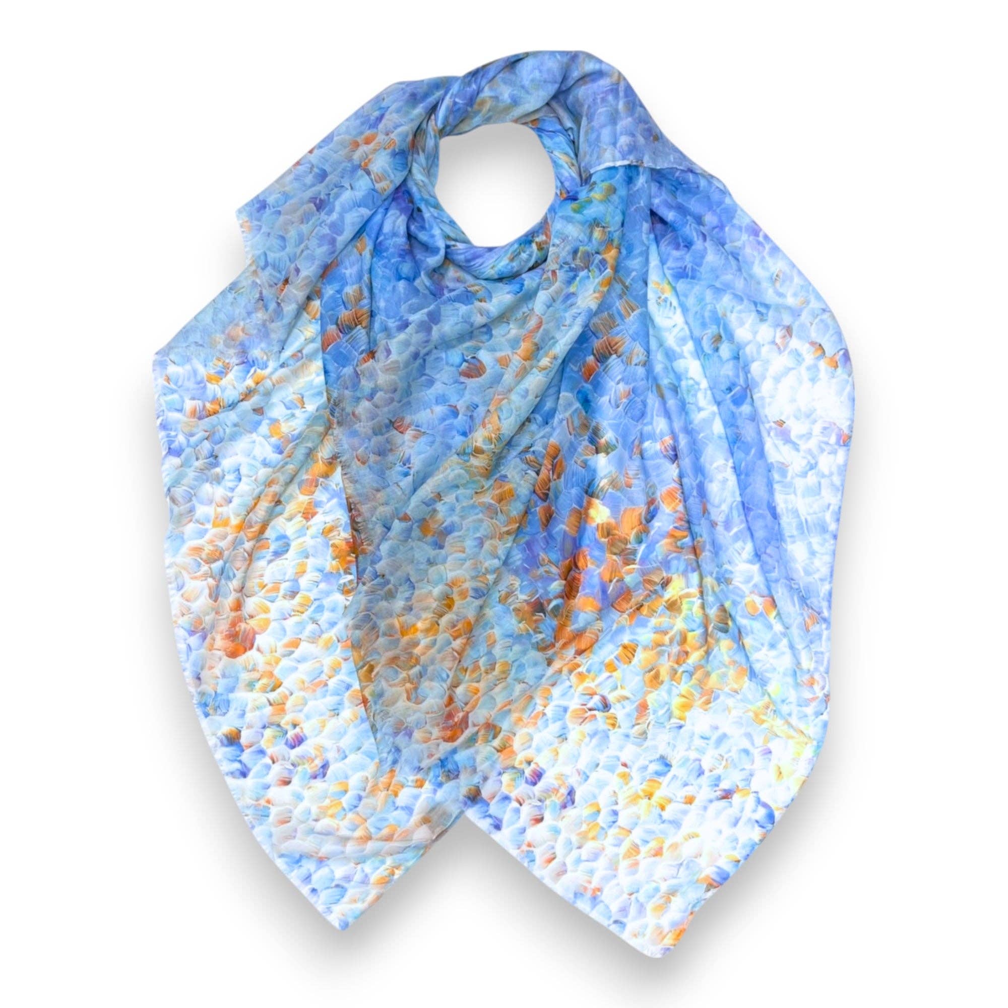 Lili Scarves (US Duty Free) – wholesale Scarf – Women's – Vibrant Mosaic Print Scarf8