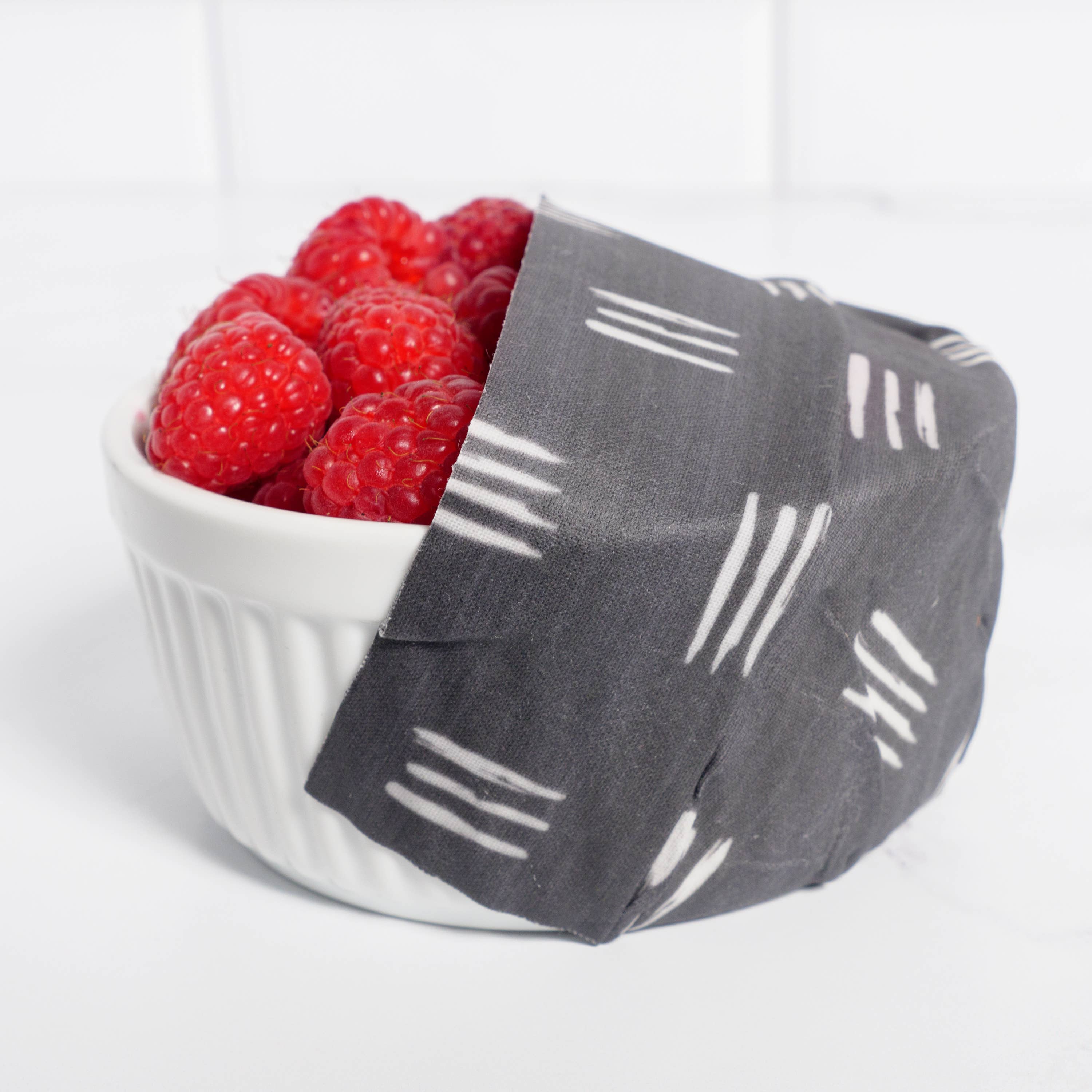 Z Wraps - Vente Sachet de conservation/film alimentaire - Lot de 3 emballages alimentaires réutilisables Z Wraps, noir et blanc1