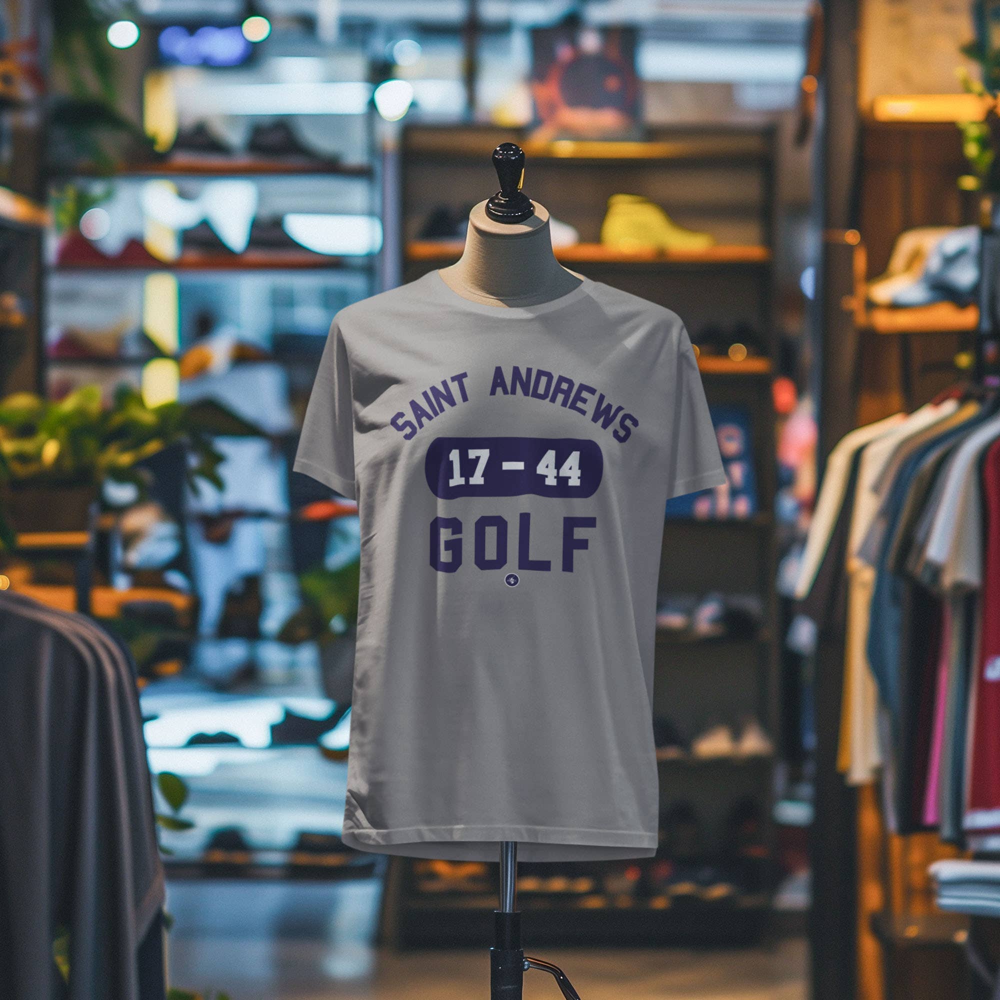 Brave Scottish Gifts – wholesale Screen printed t-shirt – unisex – Golf - Sideline2