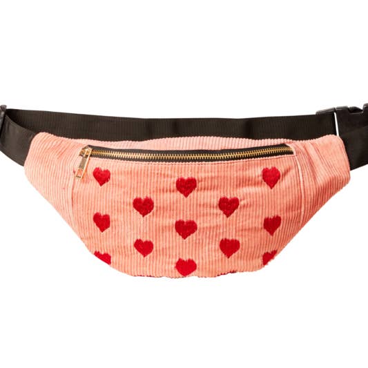 Bæltetaske "SPREAD LOVE" - Pink for engroshandel hos Life of Bulu