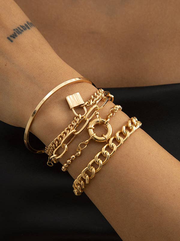 VividLux - Wholesale Link & Chain Bracelet - Original Cool Hip-Hop Chains Bracelet8