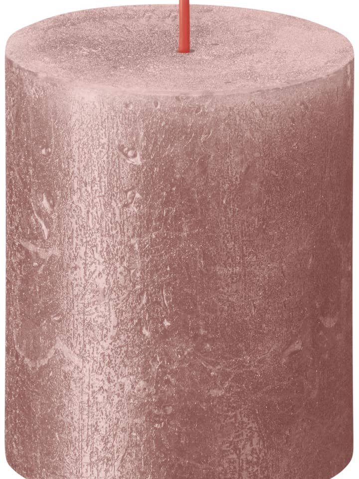 Vela Rústica Shimmer 80/68 Rosa por atacado de Sfeerpunt