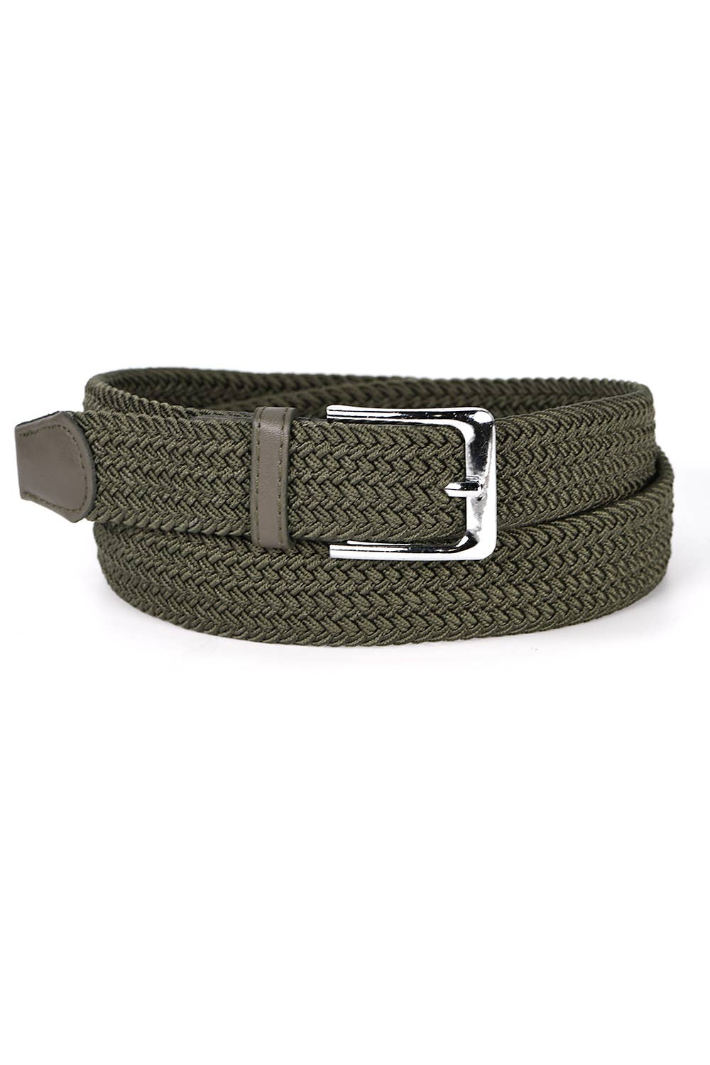 KC Factory – wholesale Belt – Men's – Stretch Belt (Braided Canvas Woven Elastic)12