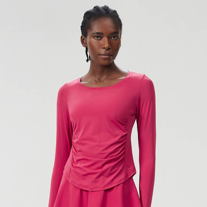 Women Quick-Dry Sun Protection Loose Fit Long Sleeve Top for wholesale by Sodalemon