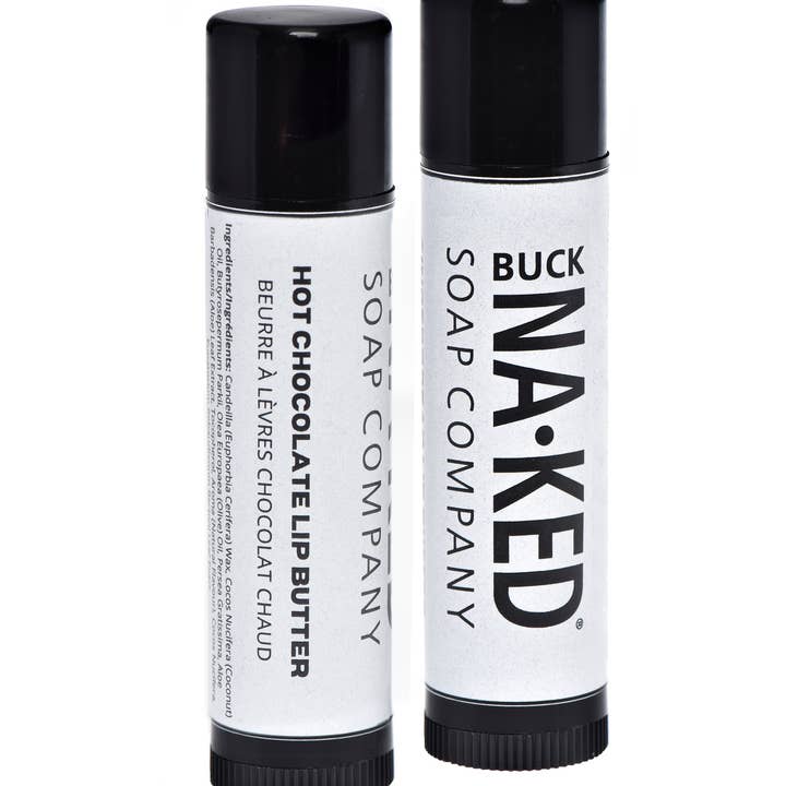 Buck Naked Soap Company - Wholesale Lip Balm Set - Perfect Pout Holiday Lip Butter Collection