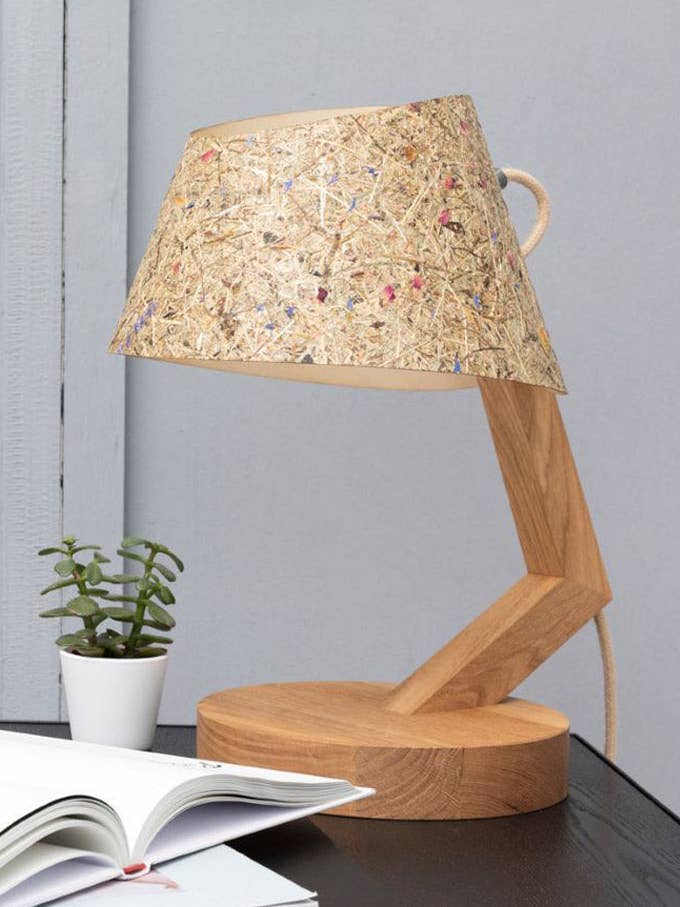 Lâmpada de mesa Oak & Hay por atacado de Aqua-Rock