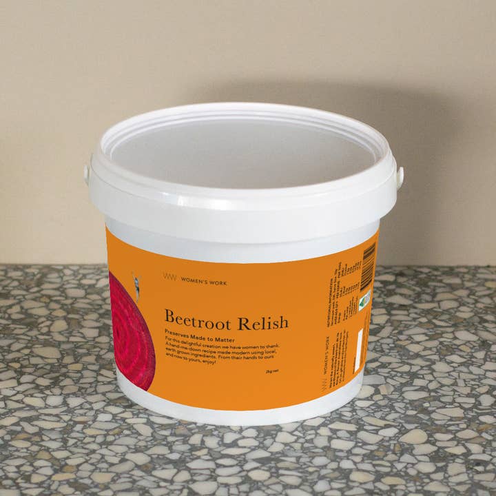 Women's Work - Wholesale Relish - Beetroot Relish Food Service Tub - 2kg1