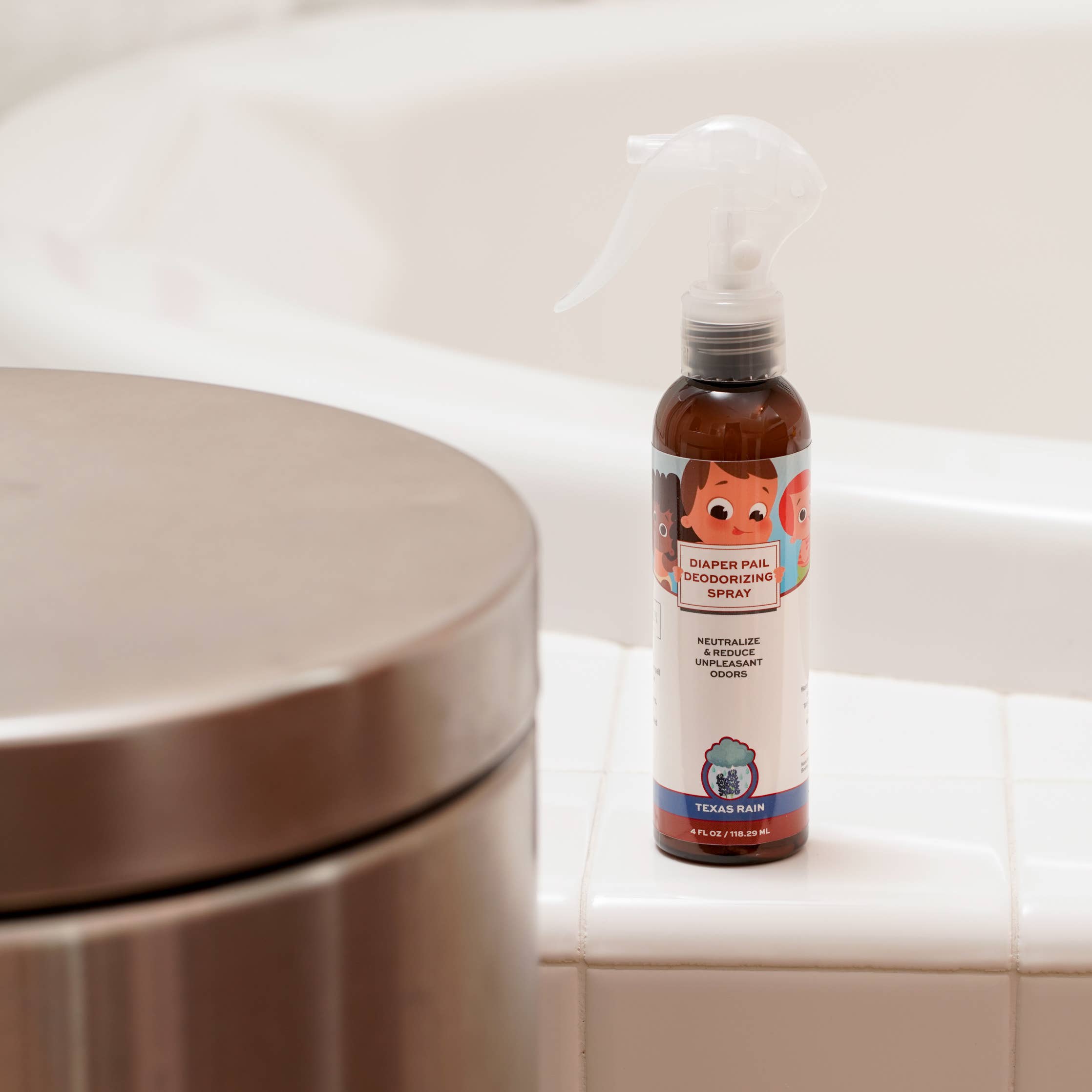 Punkin Butt - Wholesale Diaper Caddy - Baby - Diaper Pail Natural Deodorizing Spray 4 oz1