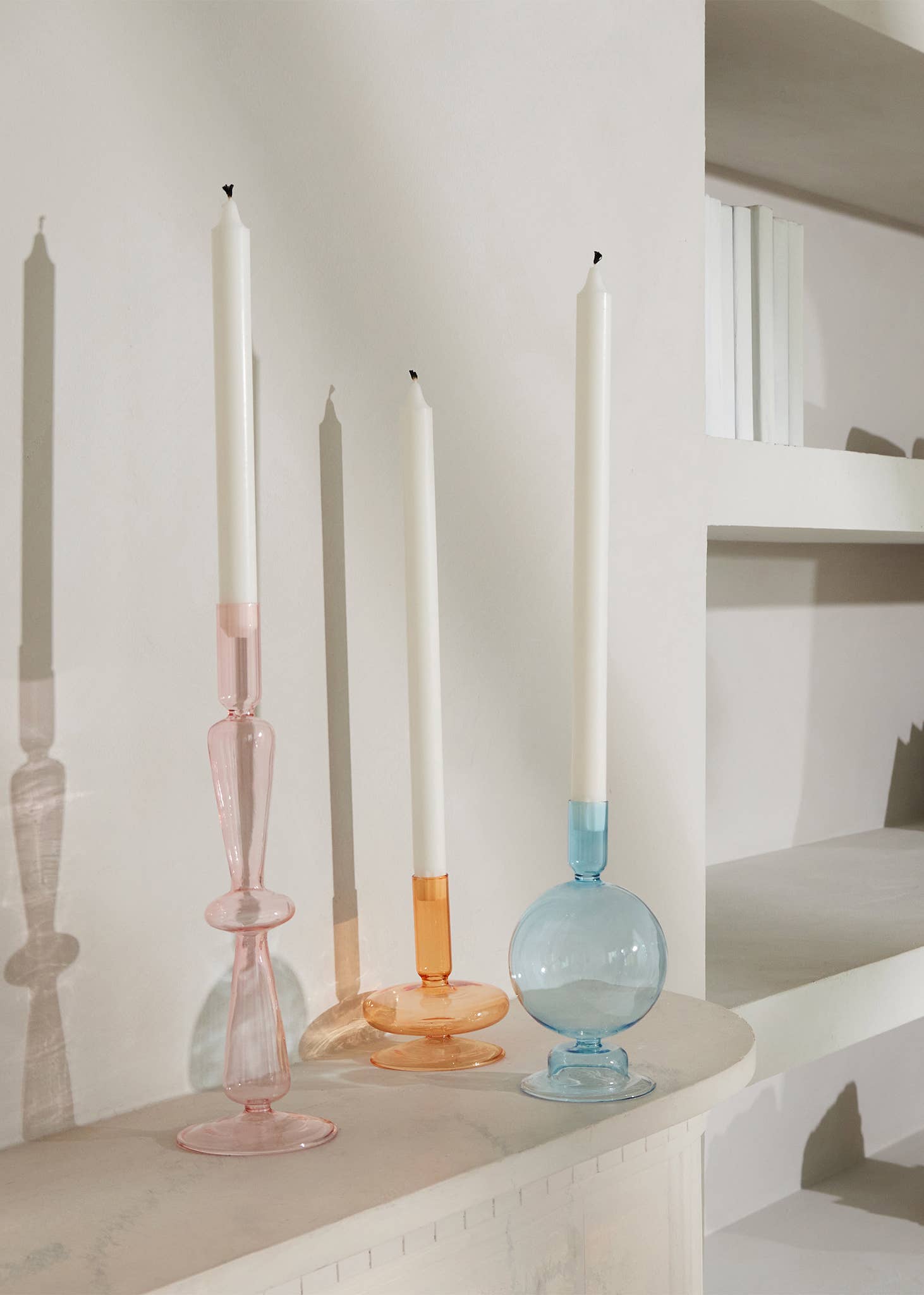 Hilary MacMillan - Wholesale Vase - Orange Glass Bud Vase2