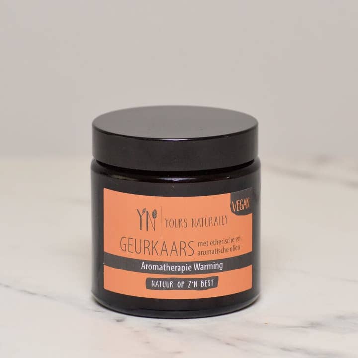 Aromaterapi Warming Vegansk duftende Candle for engroshandel hos Yours Naturally