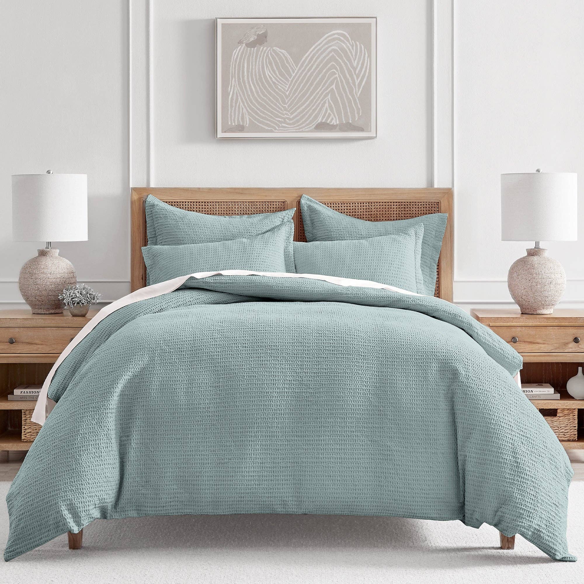 Levtex Home - Wholesale Bedding Set - Cloud Waffle Duvet/Comforter Set93