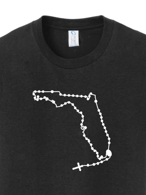 T-shirt Jeunesse Chapelet Catholique de Floride pour la vente par Sock Religious