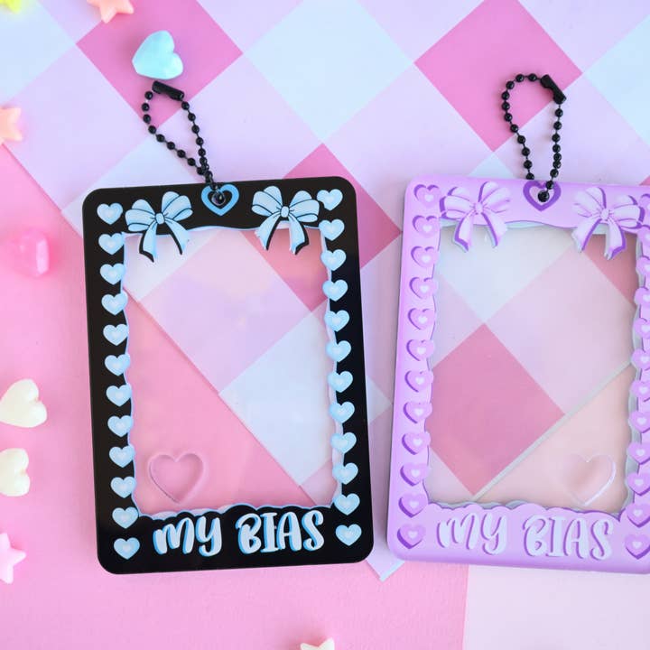 Kawineko - Wholesale Keychain - Women's - My bias kpop idol acrylic card holder pc photocard keychain 1
