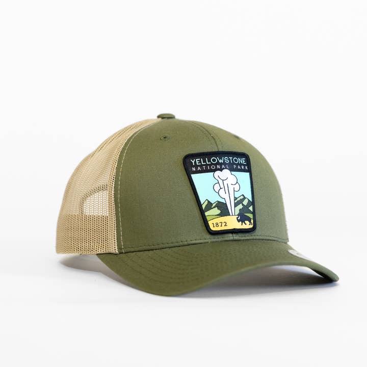 Squatchy - Wholesale Trucker Hat - Unisex - Yellowstone National Park Hat