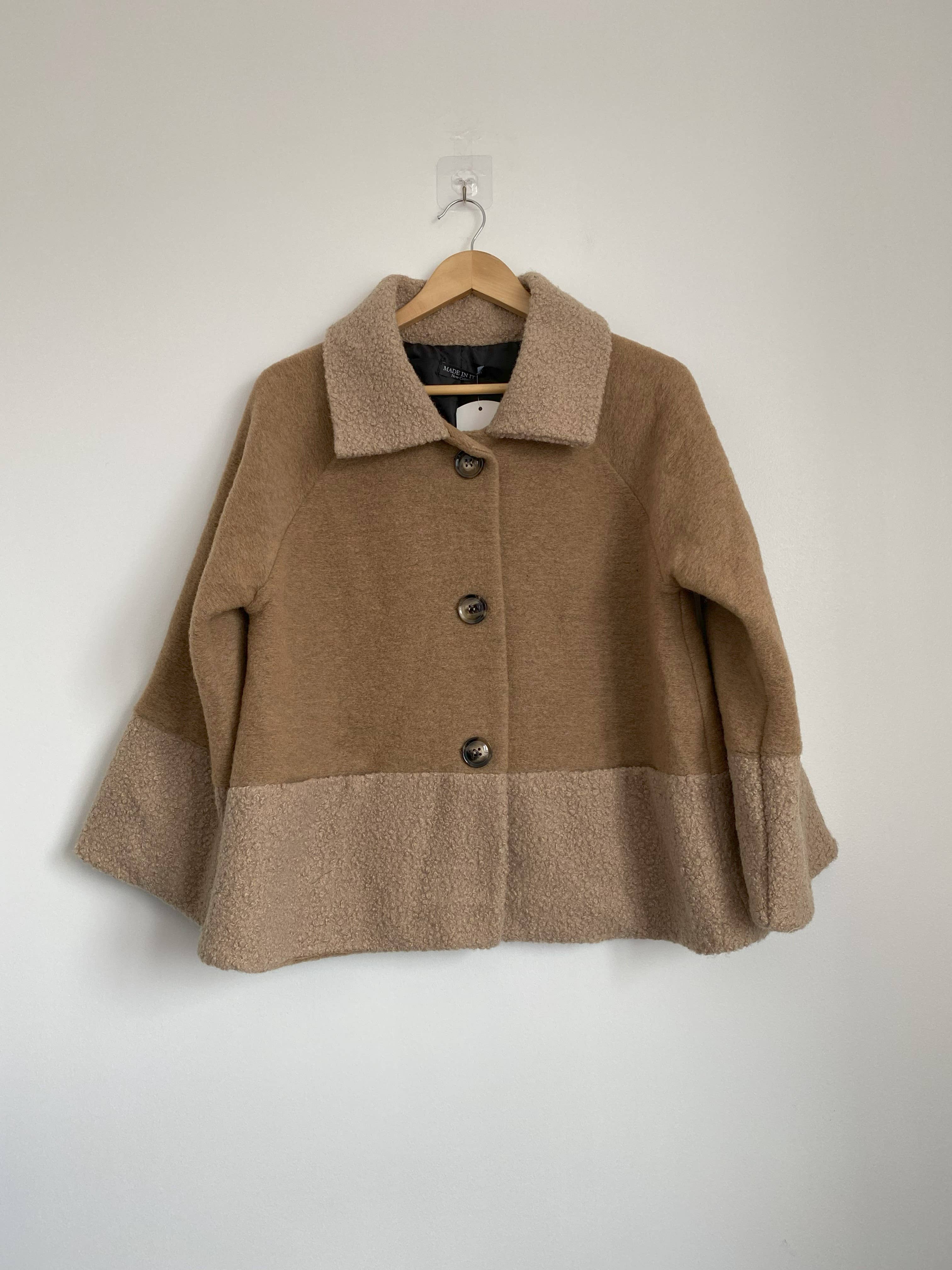 ORNELLA PARIS - Wholesale Jacket - Women's - Buttoned wool jacket BLL-V990107