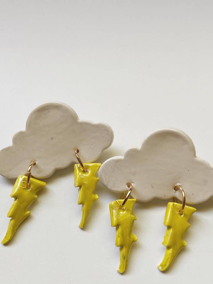 Stormy day dangles for wholesale by Gloria Faye