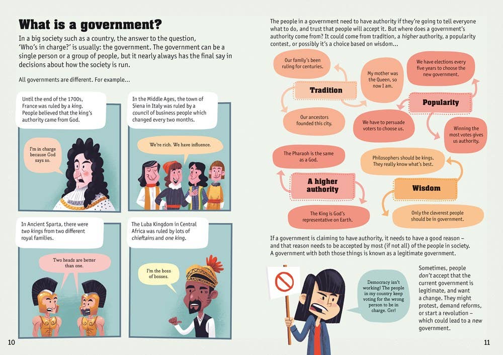 HarperCollins - Wholesale Middle Grade Book (9-12) - Understanding Politics And Government : Usborne4