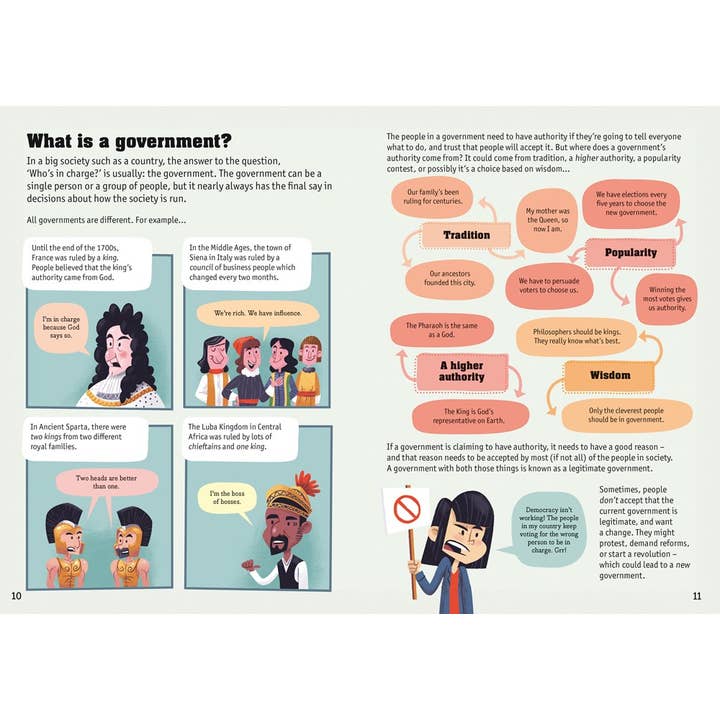 HarperCollins - Wholesale Middle Grade Book (9-12) - Understanding Politics And Government : Usborne4
