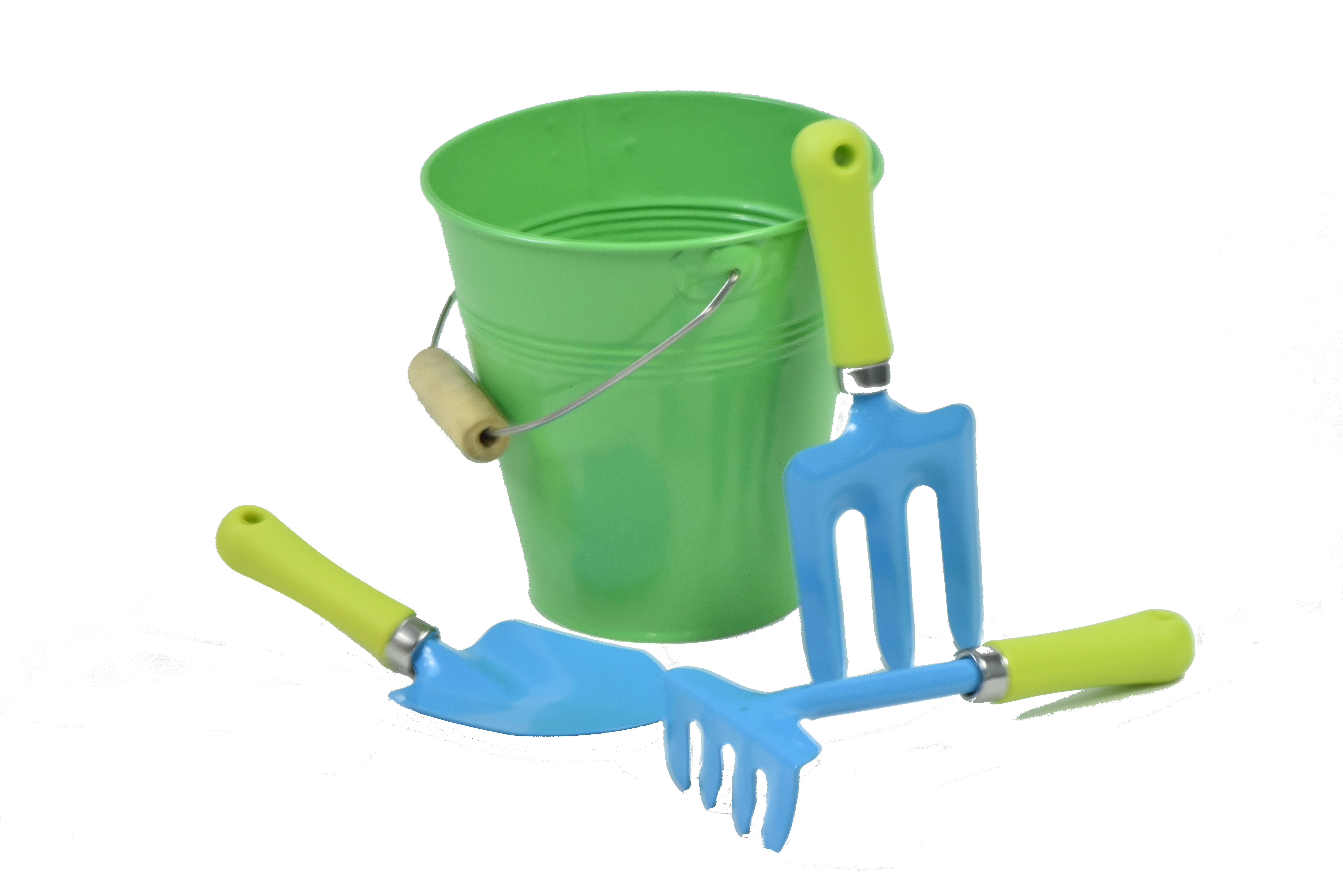 G & F Products - Wholesale Toy Set - Kids - Kids Water Pail With Garden Tools Set3